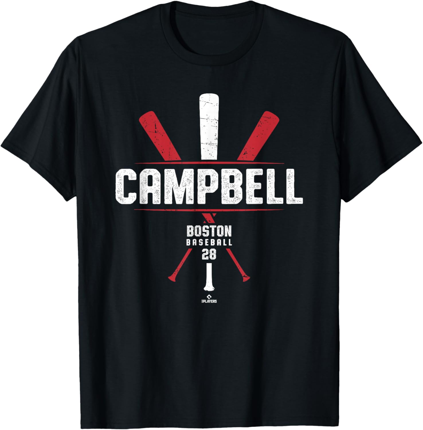 Vintage Baseball Bat Gameday T-Shirt for Boston Fans by Kristian Campbell - 4