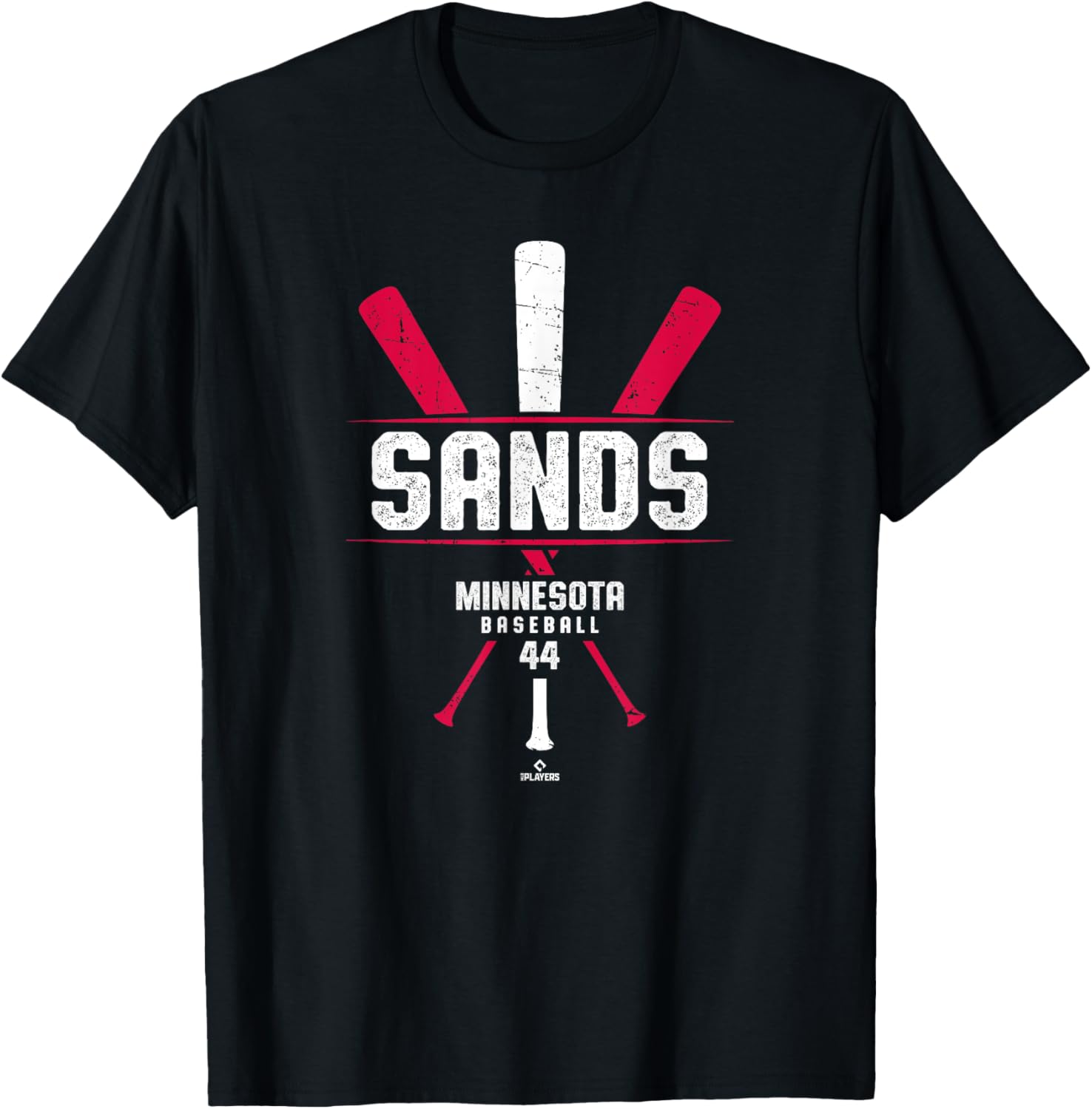 Vintage Baseball Bat Gameday Cole Sands Minnesota T-Shirt for Fans - 1