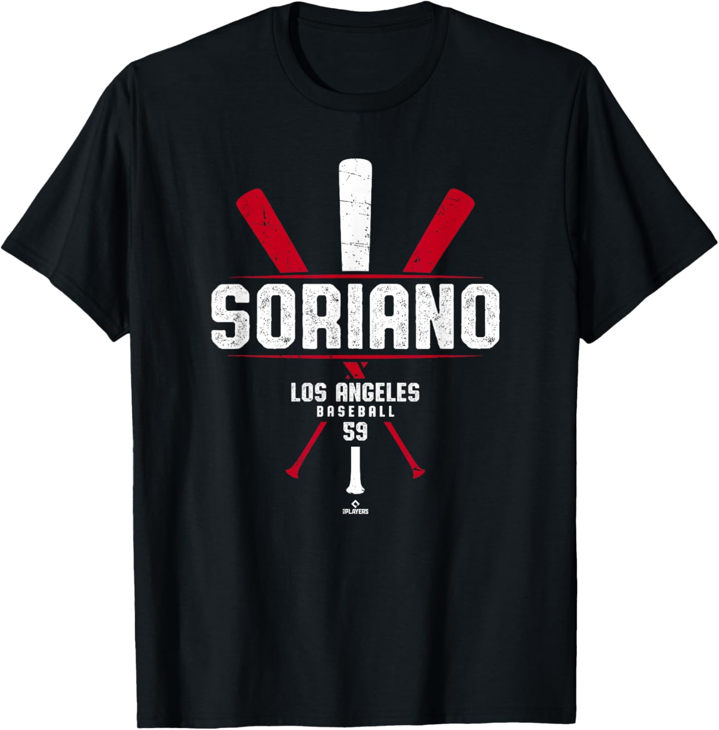 Vintage Baseball Bat Gameday T-Shirt for Jose Soriano Fans in LA - 2