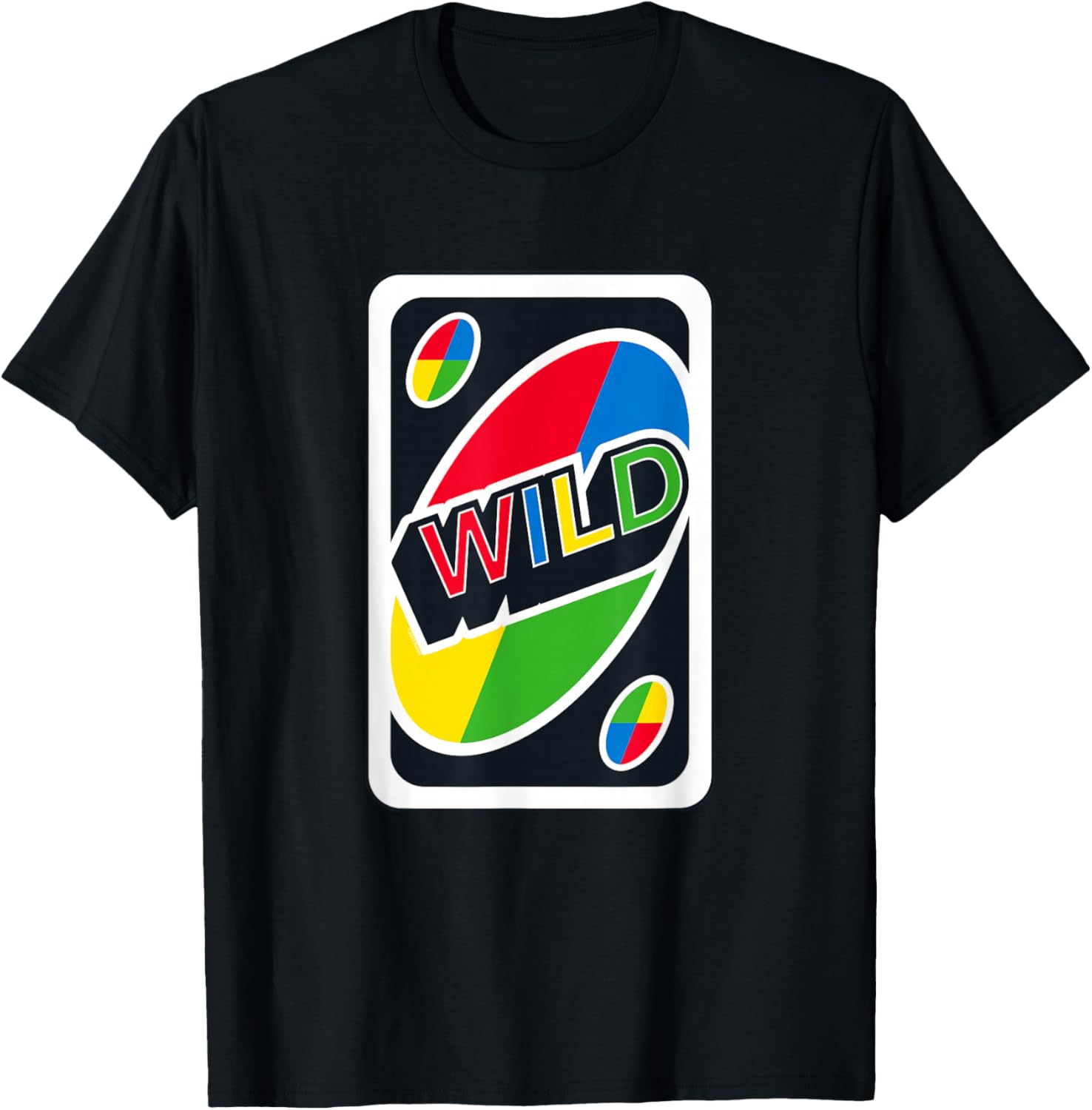 UNO Wild Card T-Shirt Fun Graphic Tee for Gamers and Casual Wear - 21