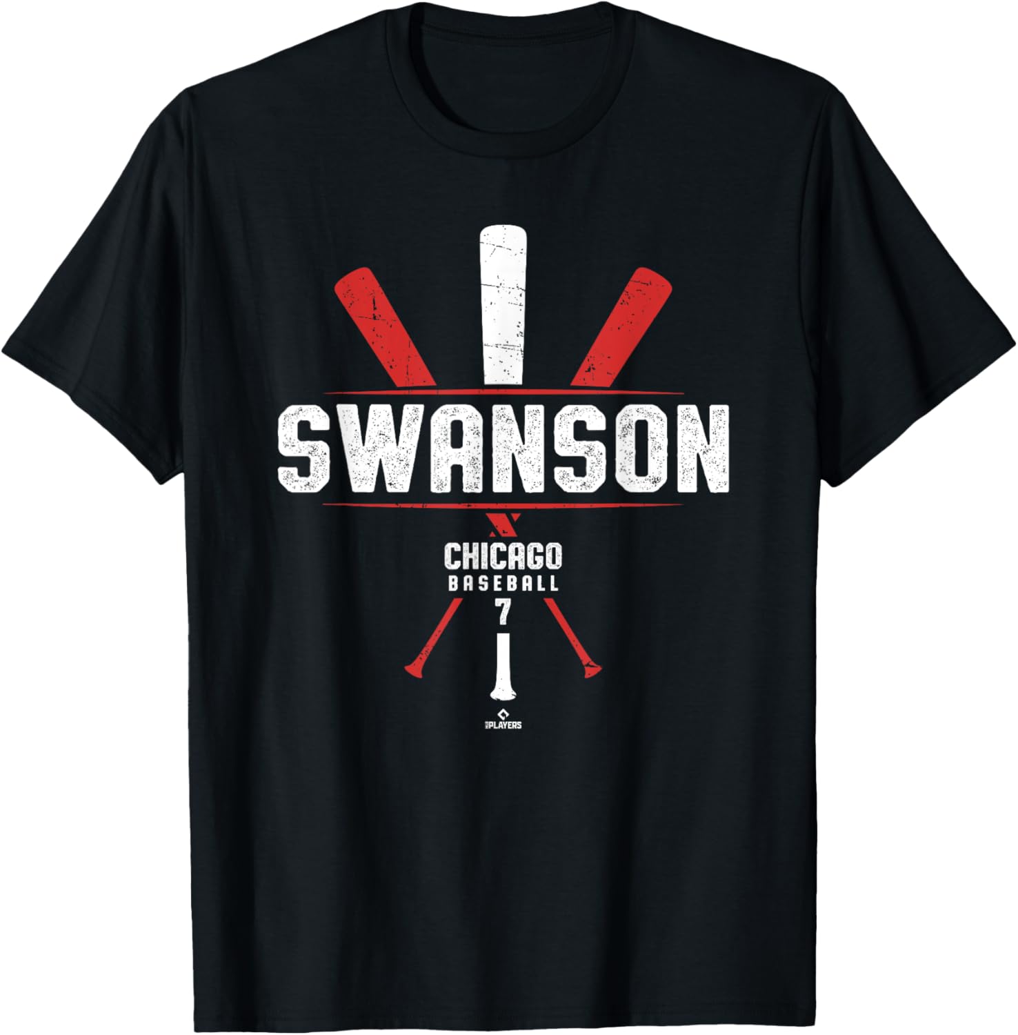 Vintage Baseball Bat Gameday Dansby Swanson Chicago T-Shirt for Fans - 2