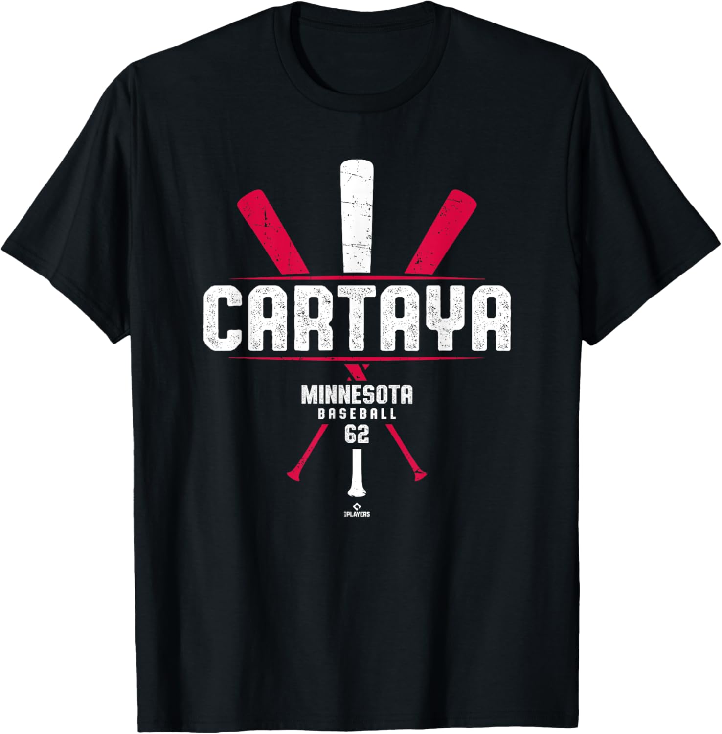 Vintage Baseball Bat Gameday Diego Cartaya Minnesota T-Shirt for Fans - 3