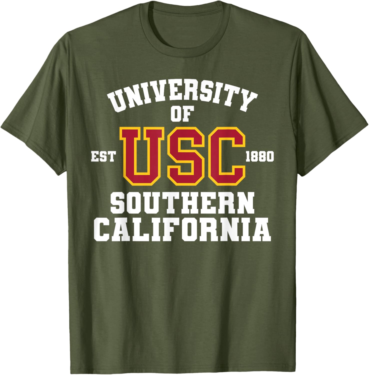 USC Established 1880 University of Southern California T-Shirt for Fans - 10