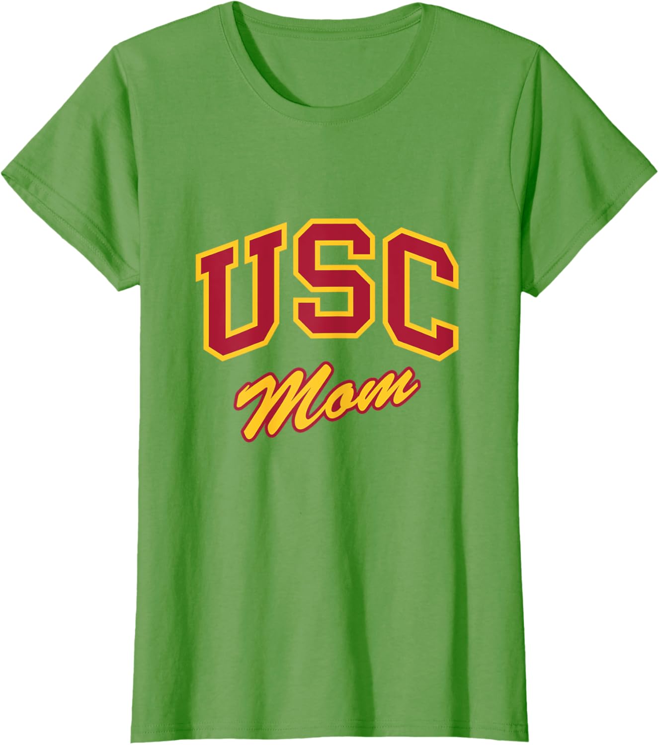 USC Mom Retro Script T-Shirt Perfect for Sports and Outdoor Activities - 6