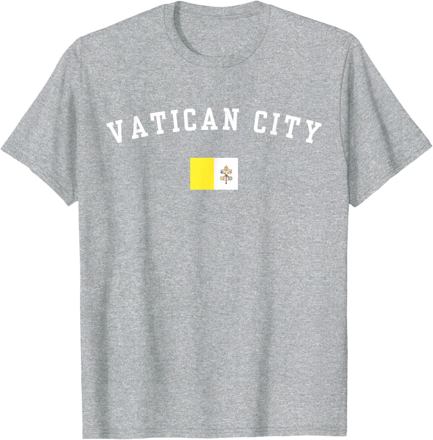 Vatican City Flag Souvenir T-Shirt Perfect for Travel and Adventure - 3