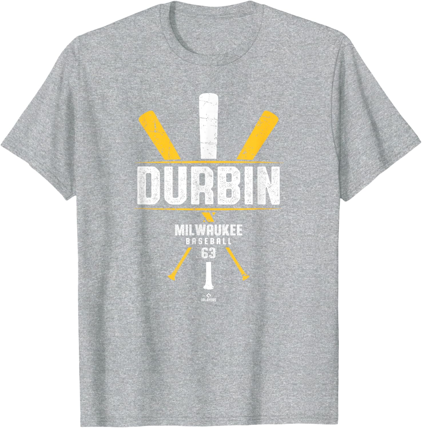 Vintage Baseball Bat Caleb Durbin Milwaukee T-Shirt for Gameday Fun - 4