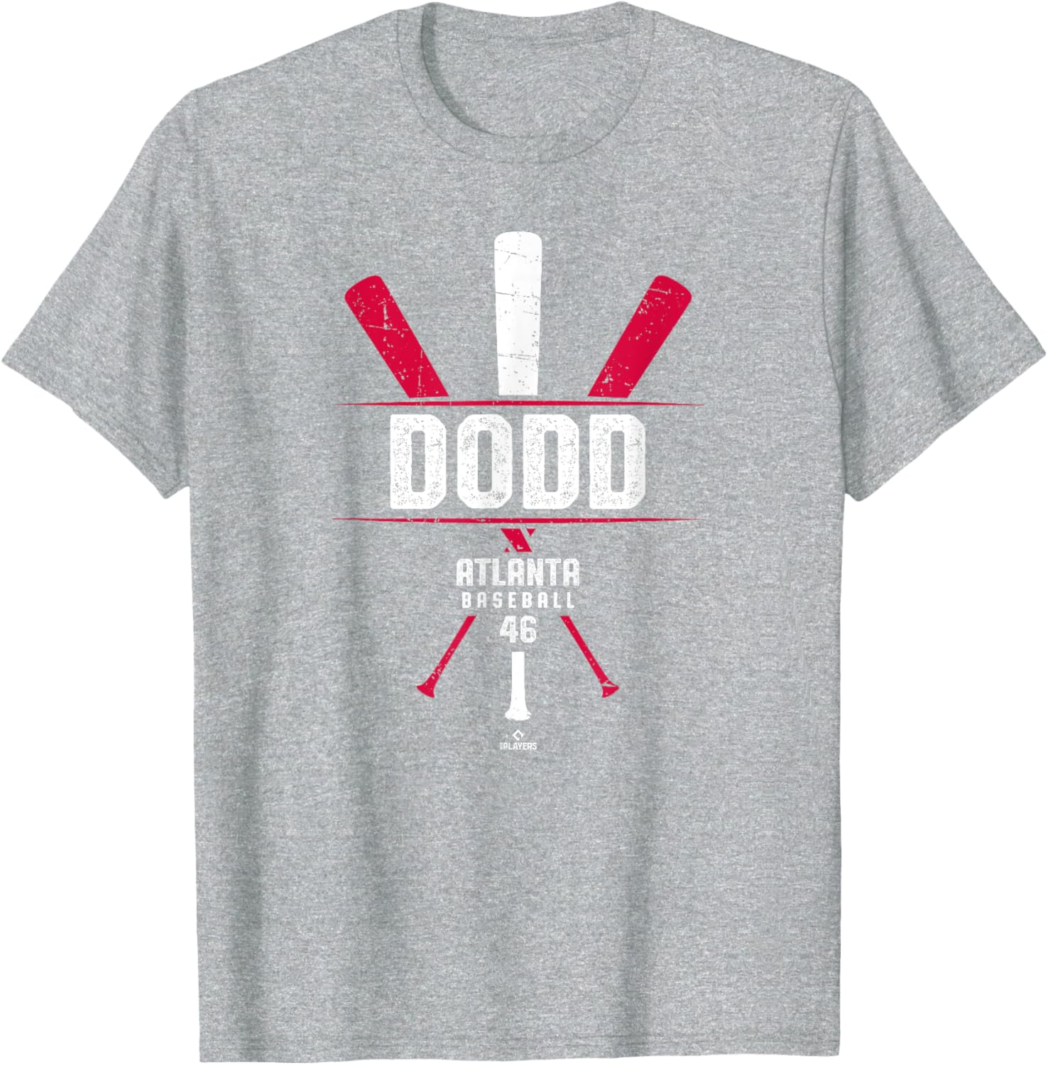 Vintage Baseball Bat Dylan Dodd Atlanta T-Shirt for Game Day Fun - 3