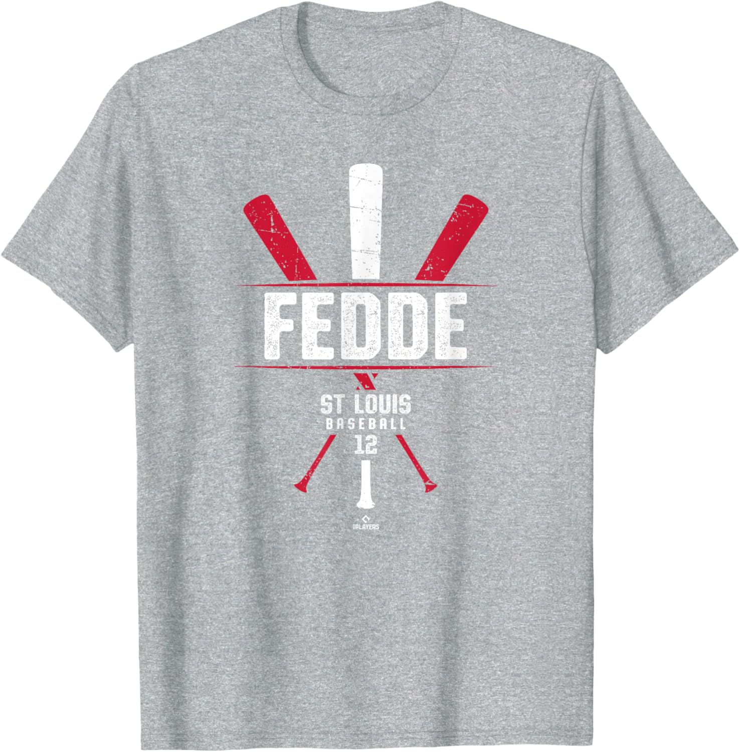 Vintage Baseball Bat Gameday Erick Fedde St Louis T-Shirt for Fans - 1