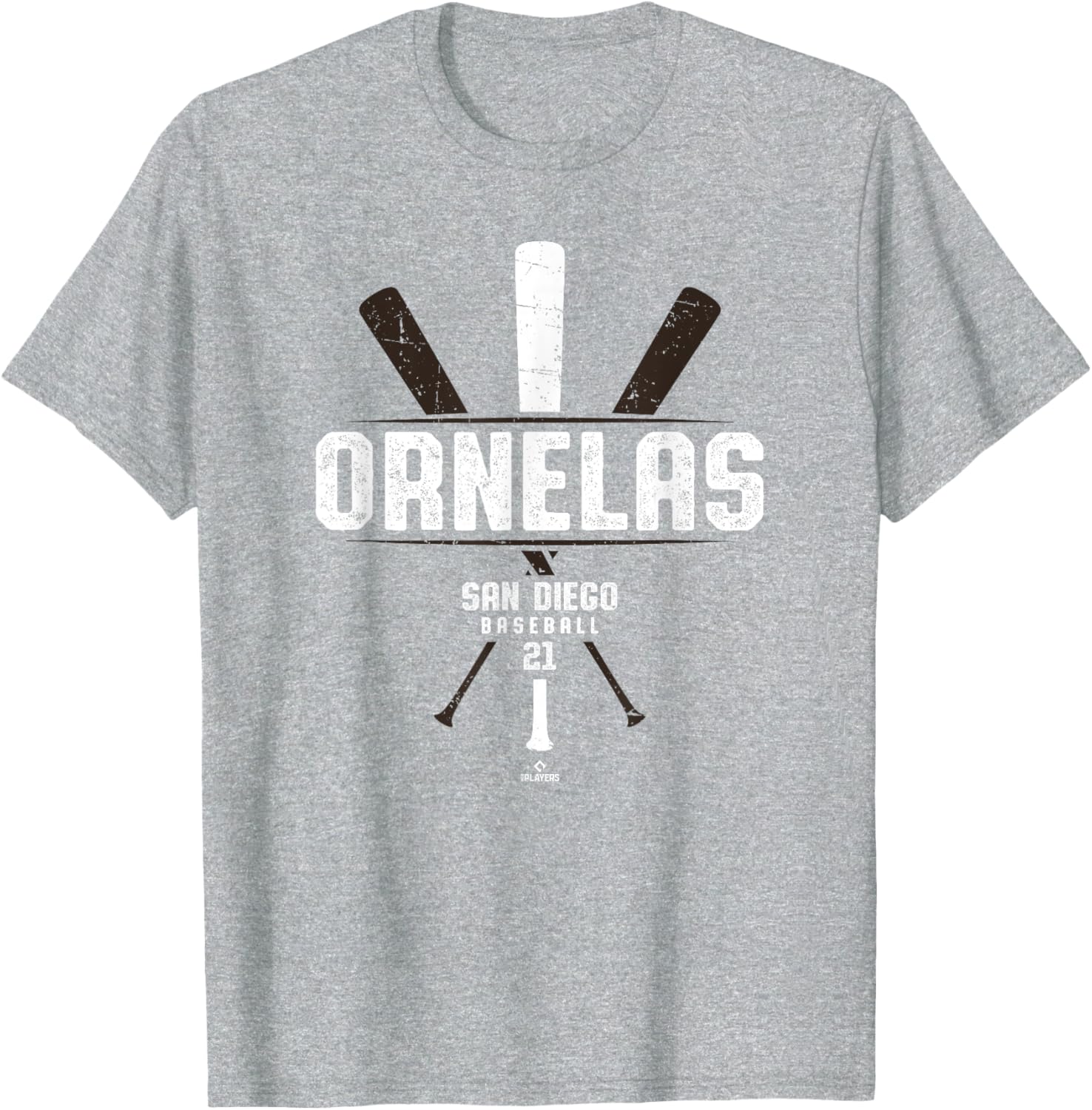 Vintage Baseball Bat Gameday Shirt by Tirso Ornelas in San Diego Style - 4