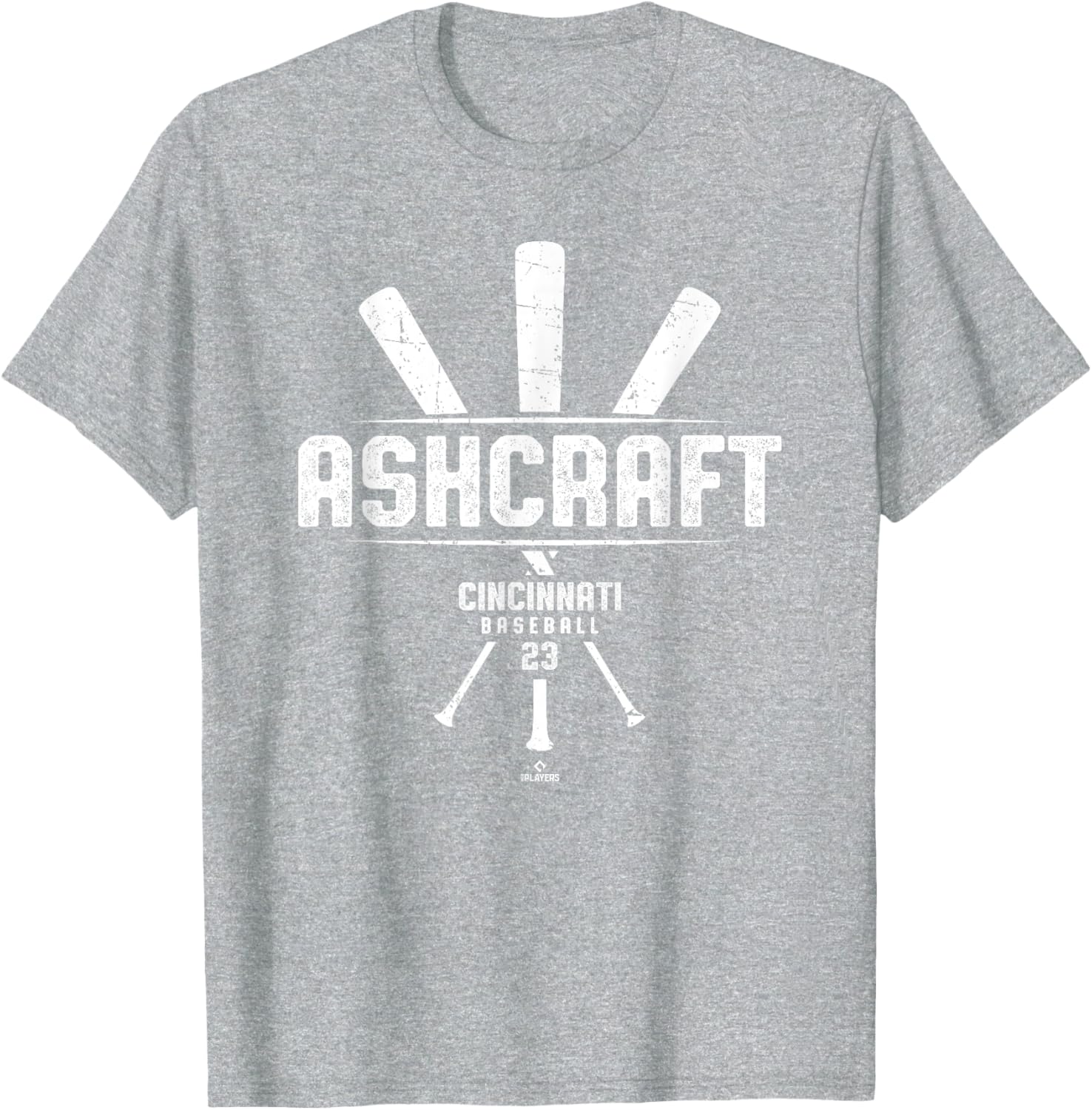 Vintage Baseball Bat Gameday Graham Ashcraft Cincinnati T-Shirt for Fans - 1