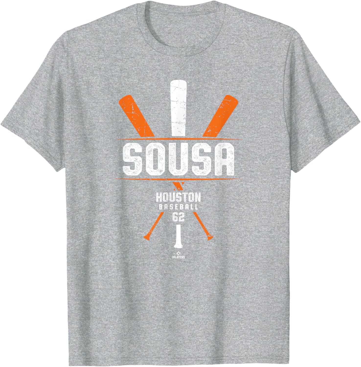 Vintage Baseball Bat Gameday T-Shirt for Houston Fans - Bennett Sousa Design - 3