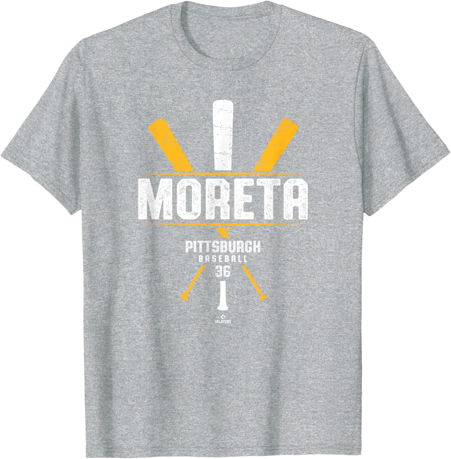 Vintage Baseball Bat Gameday Dauri Moreta Pittsburgh T-Shirt for Fans - 2