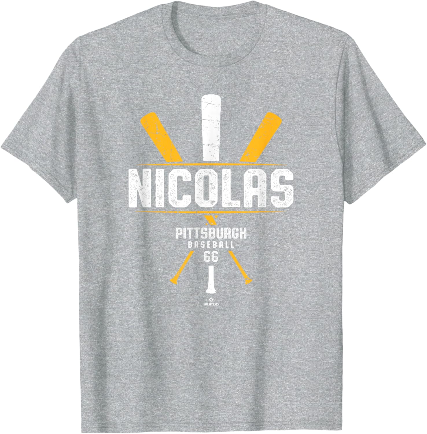 Vintage Baseball Bat Gameday Kyle Nicolas Pittsburgh T-Shirt for Fans - 3