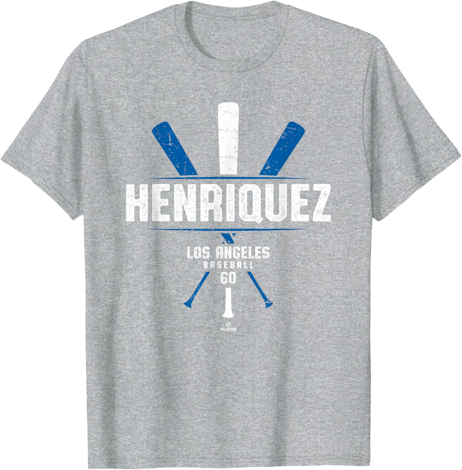Vintage Baseball Bat Gameday Edgardo Henriquez Los Angeles Shirt - 2