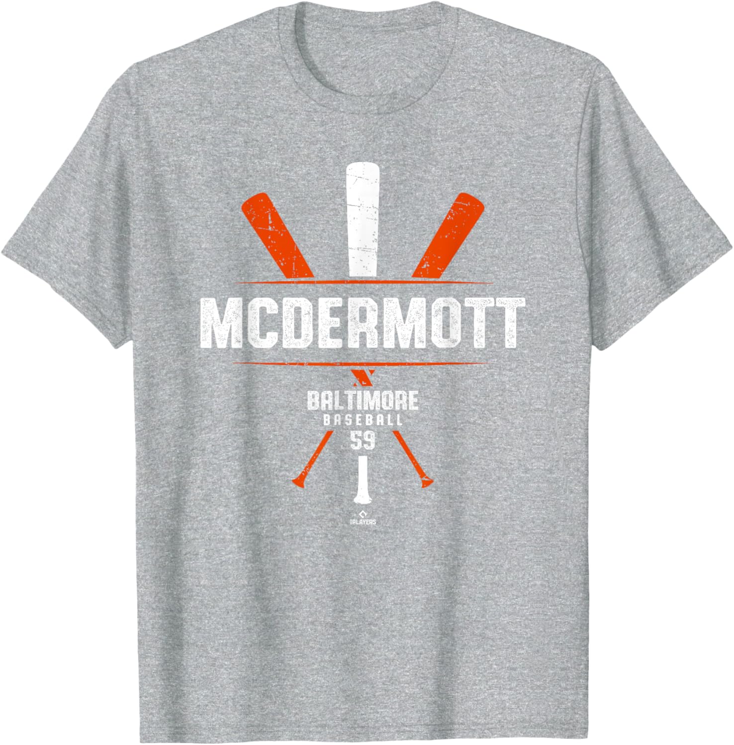 Vintage Baseball Bat Chayce McDermott Baltimore T-Shirt for Fans - 1
