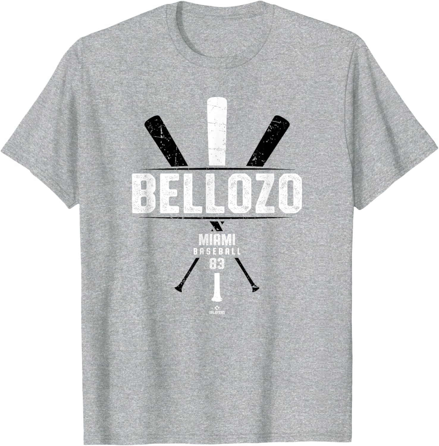 Vintage Baseball Bat Miami Gameday T-Shirt for Lovers of the Game - 1