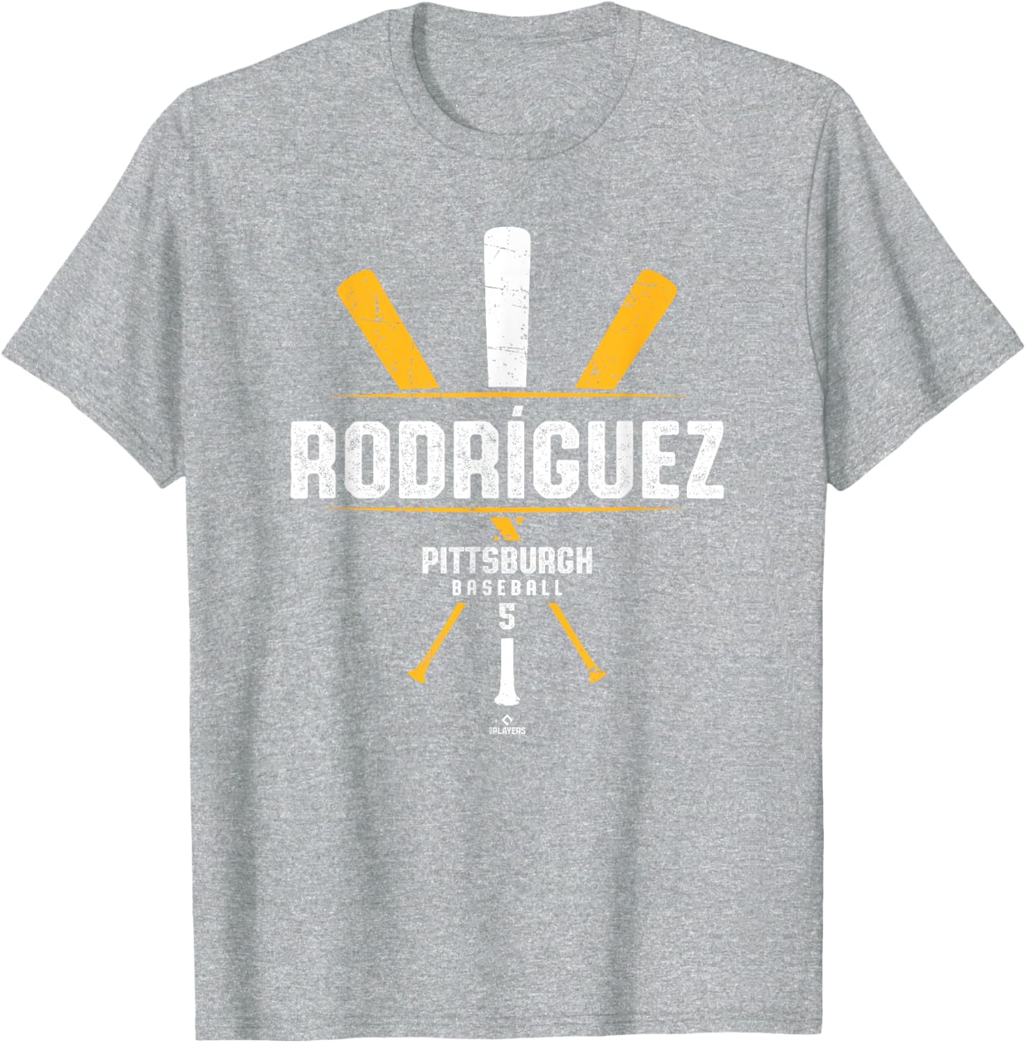 Vintage Baseball Bat Gameday Endy Rodriguez Pittsburgh T-Shirt for Fans - 3