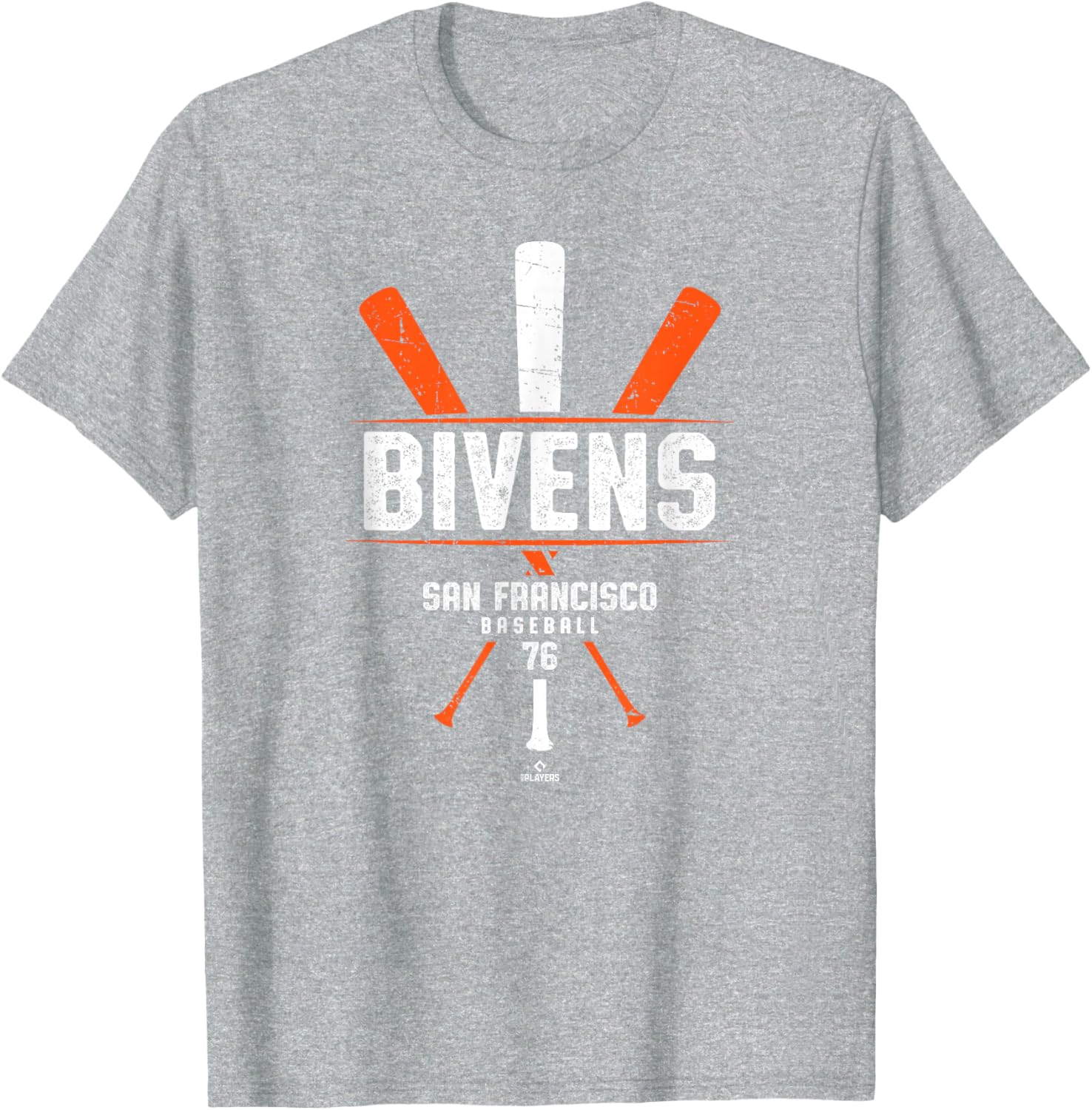 Vintage Baseball Bat Spencer Bivens San Francisco T-Shirt for Fans - 1
