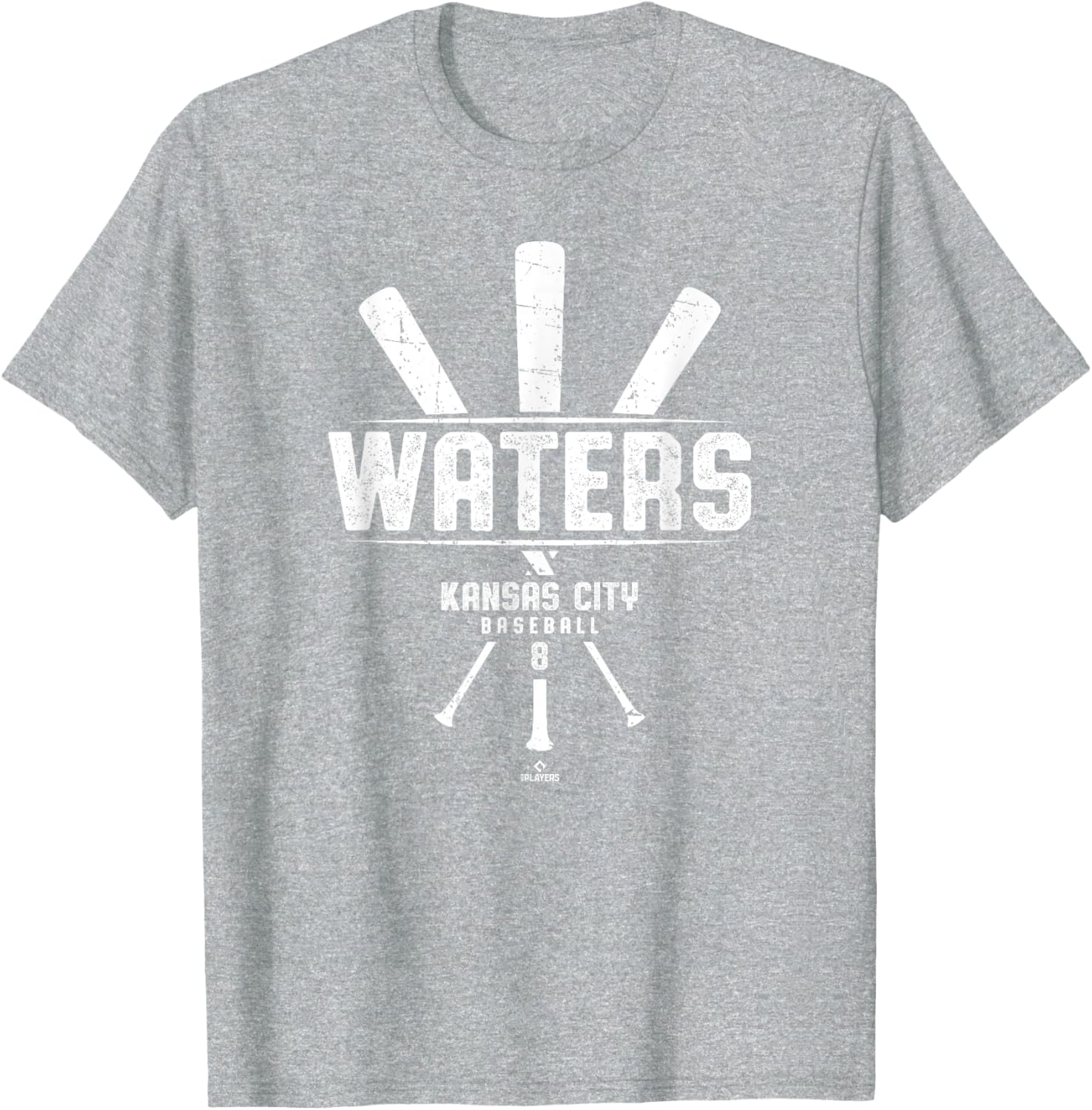 Vintage Baseball Bat Gameday Drew Waters Kansas City T-Shirt for Fans - 1