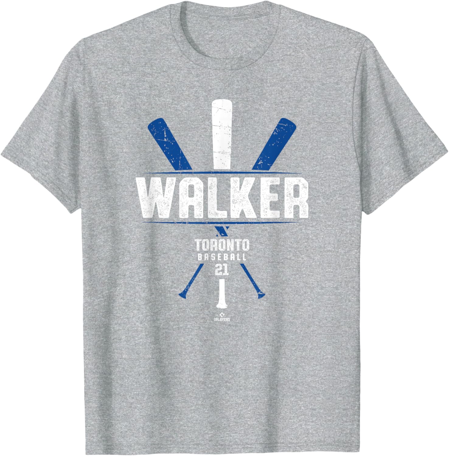 Vintage Baseball Bat T-Shirt Gameday Josh Walker Toronto Style - 4