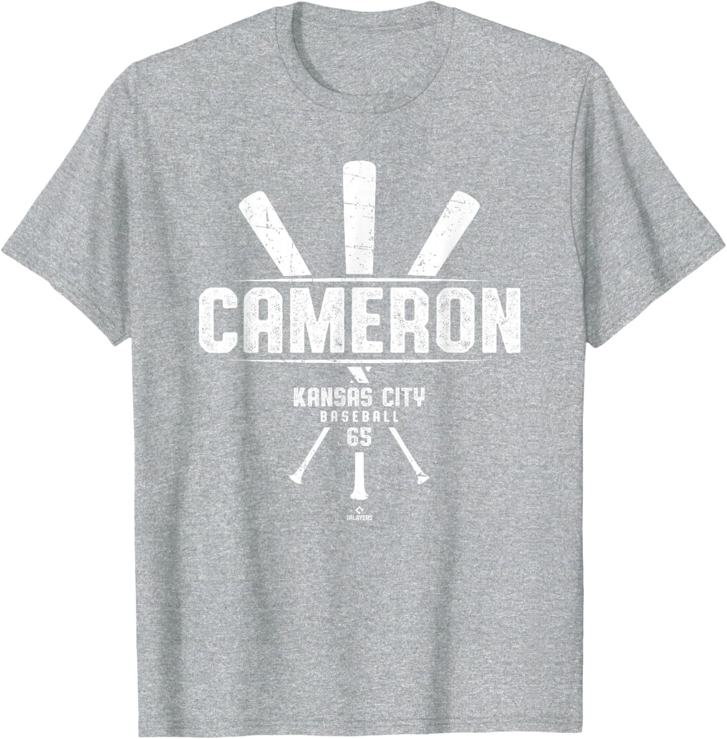Vintage Baseball Bat Gameday Kansas City T-Shirt for Fans of Noah Cameron - 1