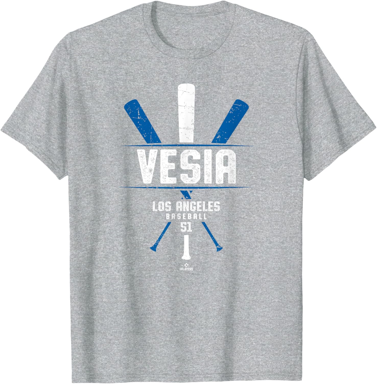 Vintage Alex Vesia Gameday Baseball Tee Los Angeles Sports Apparel - 4