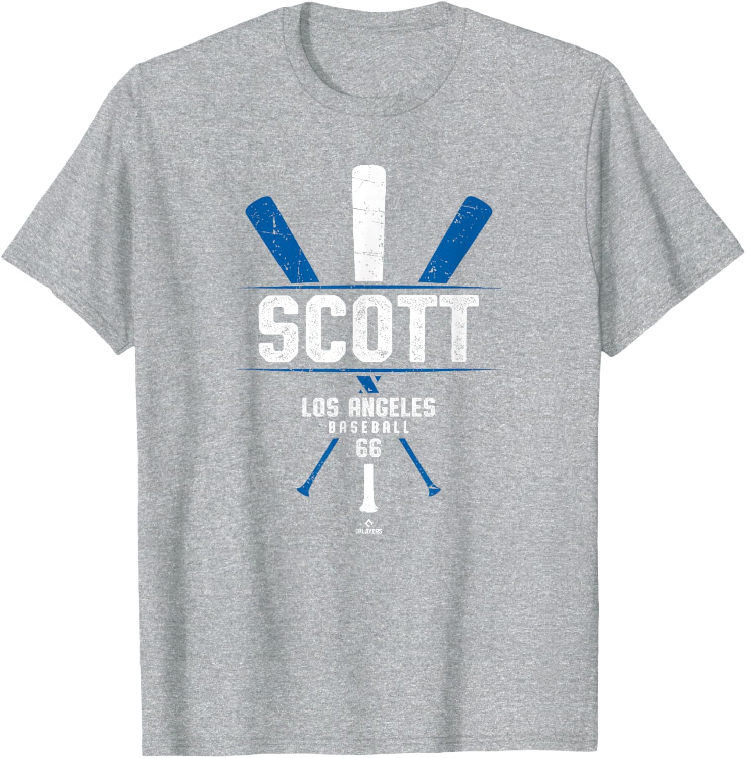 Vintage Baseball Bat Tanner Scott Los Angeles Gameday T-Shirt for Fans - 3