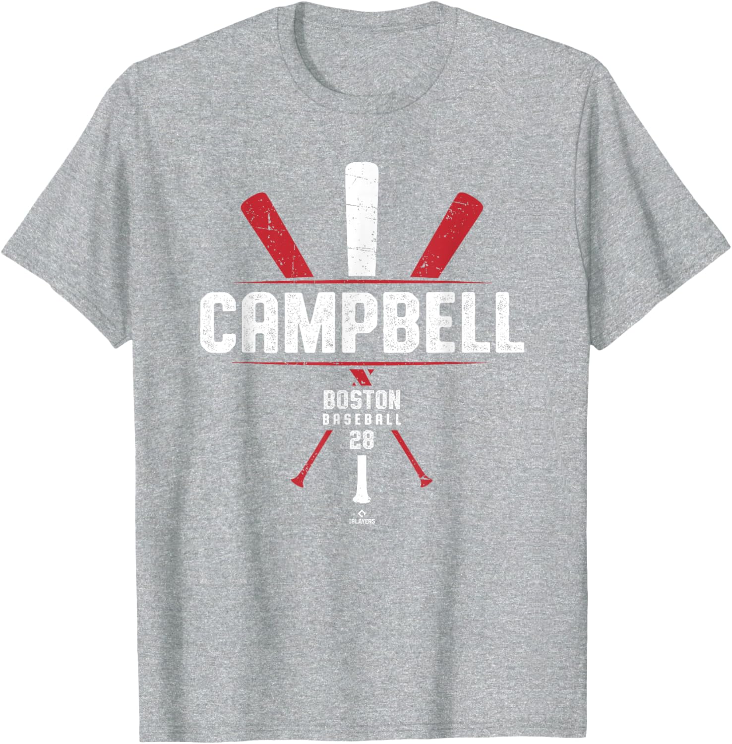 Vintage Baseball Bat Gameday T-Shirt for Boston Fans by Kristian Campbell - 3