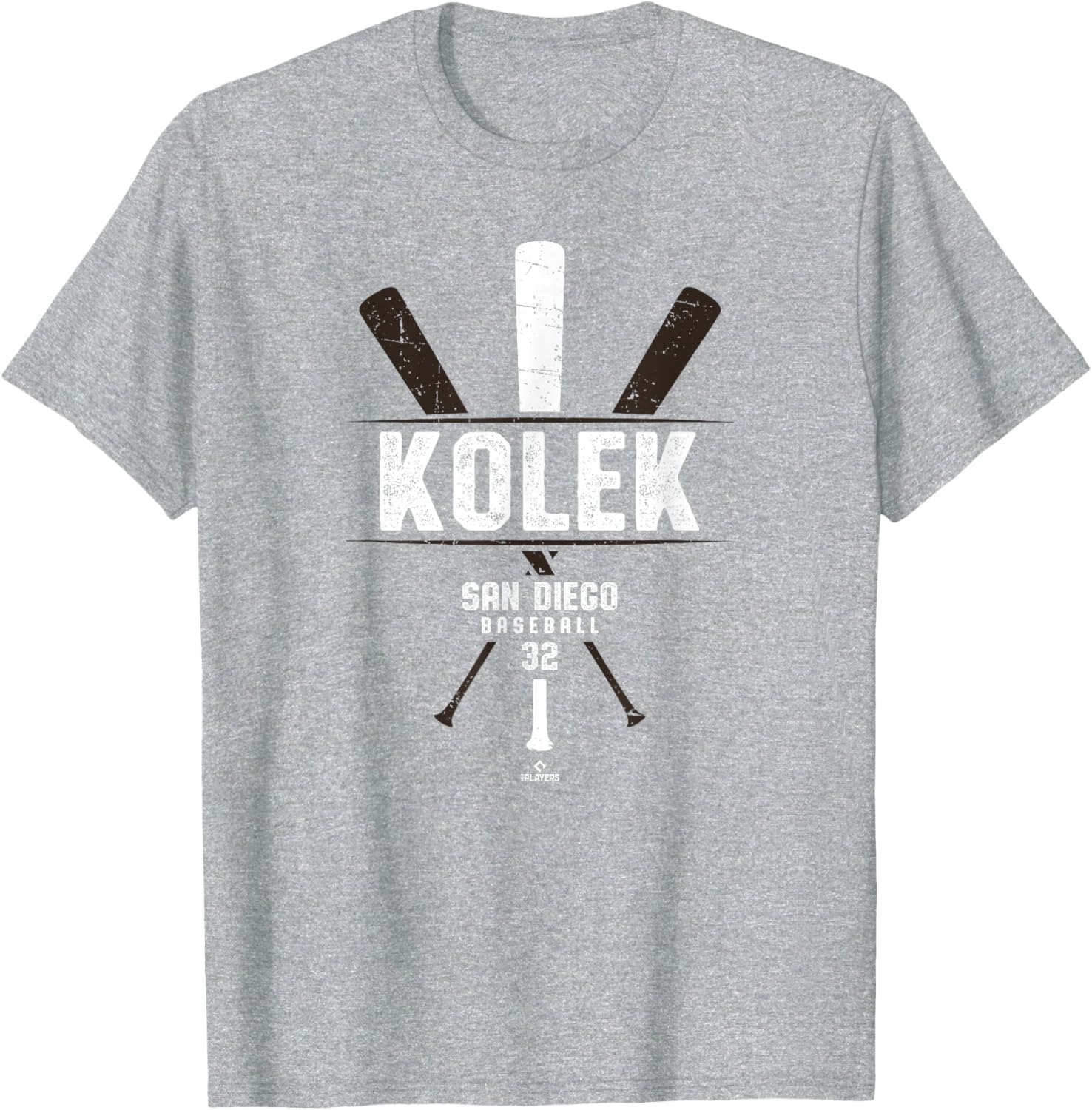 Vintage Baseball Bat Gameday T-Shirt for Stephen Kolek Fans in San Diego - 3