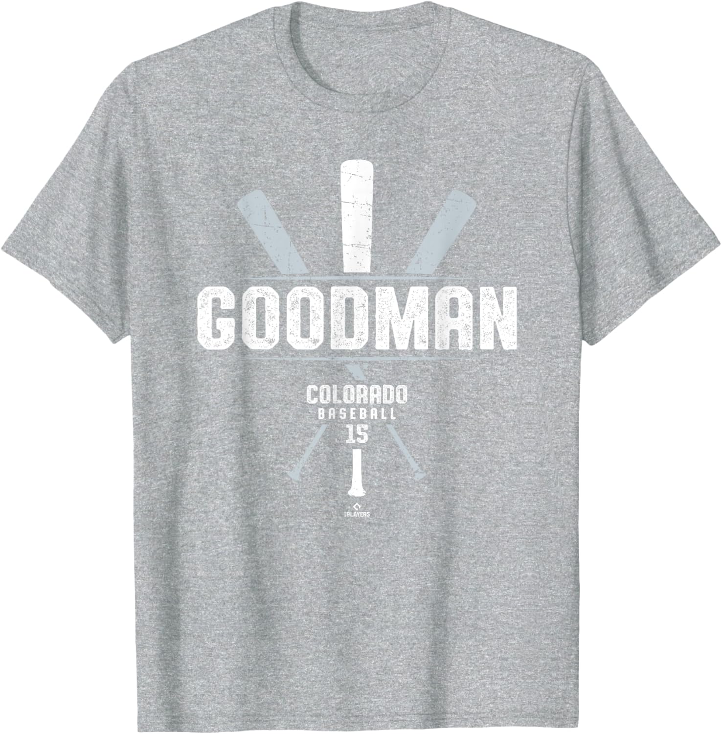 Vintage Baseball Bat Hunter Goodman Colorado T-Shirt for Game Day Fun - 1
