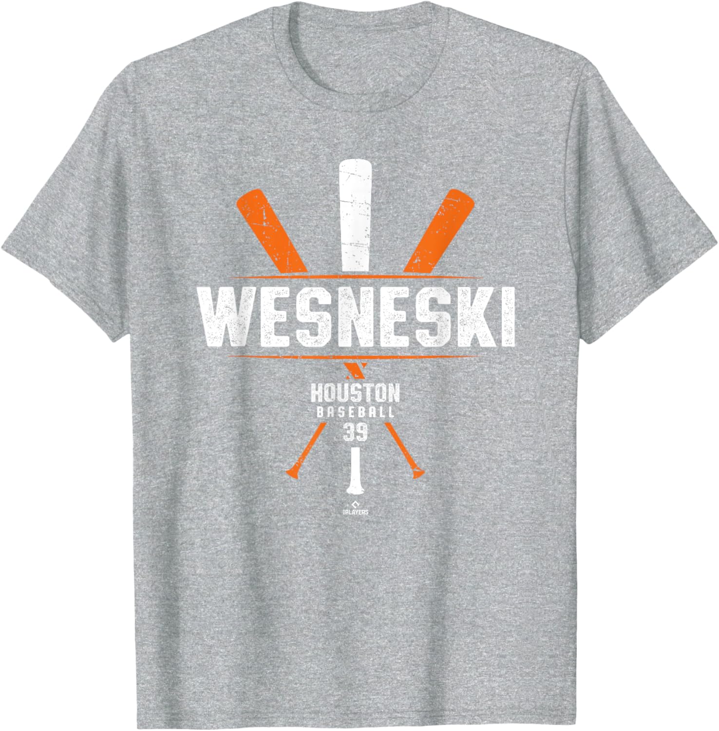 Vintage Baseball Bat Gameday Hayden Wesneski Houston T-Shirt for Fans - 2