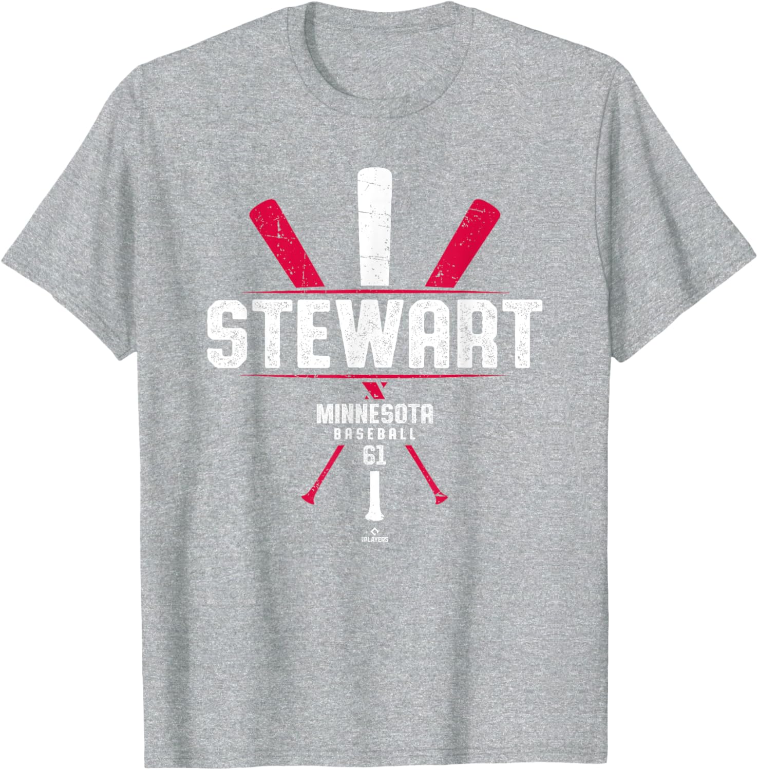 Vintage Baseball Bat Gameday Brock Stewart Minnesota T-Shirt for Fans - 5