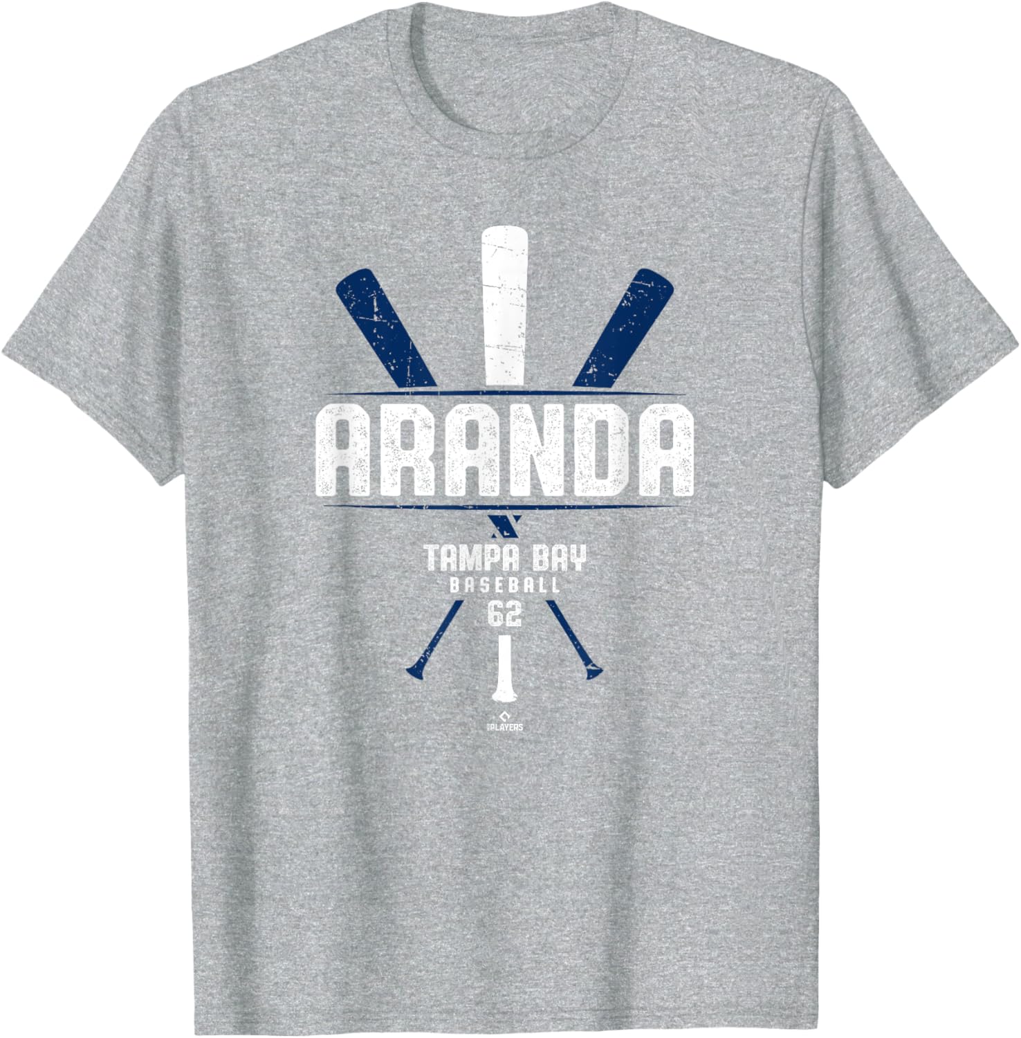 Vintage Baseball Bat Gameday Jonathan Aranda Tampa Bay T-Shirt for Fans - 2