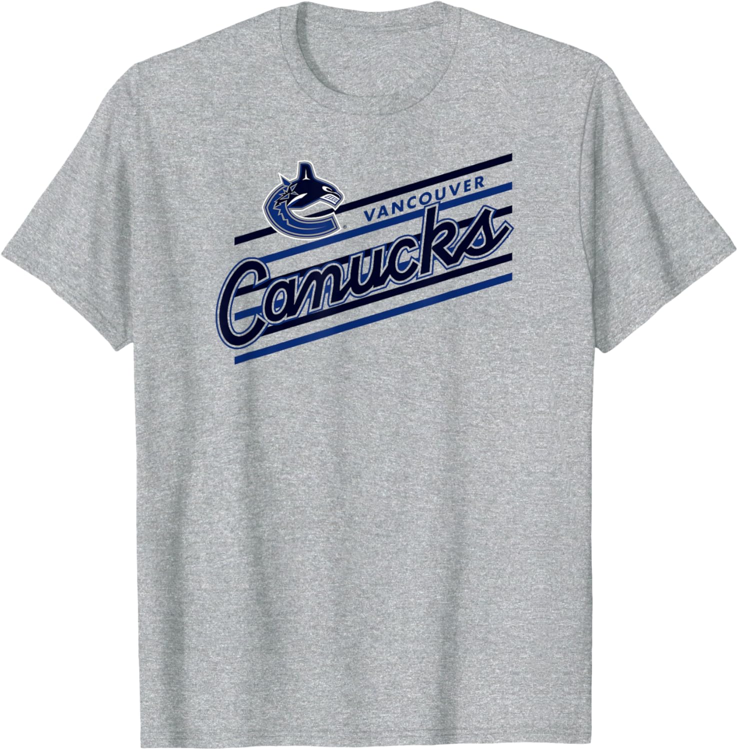 Vancouver Canucks Retro Gray T-Shirt – Officially Licensed Apparel - 1