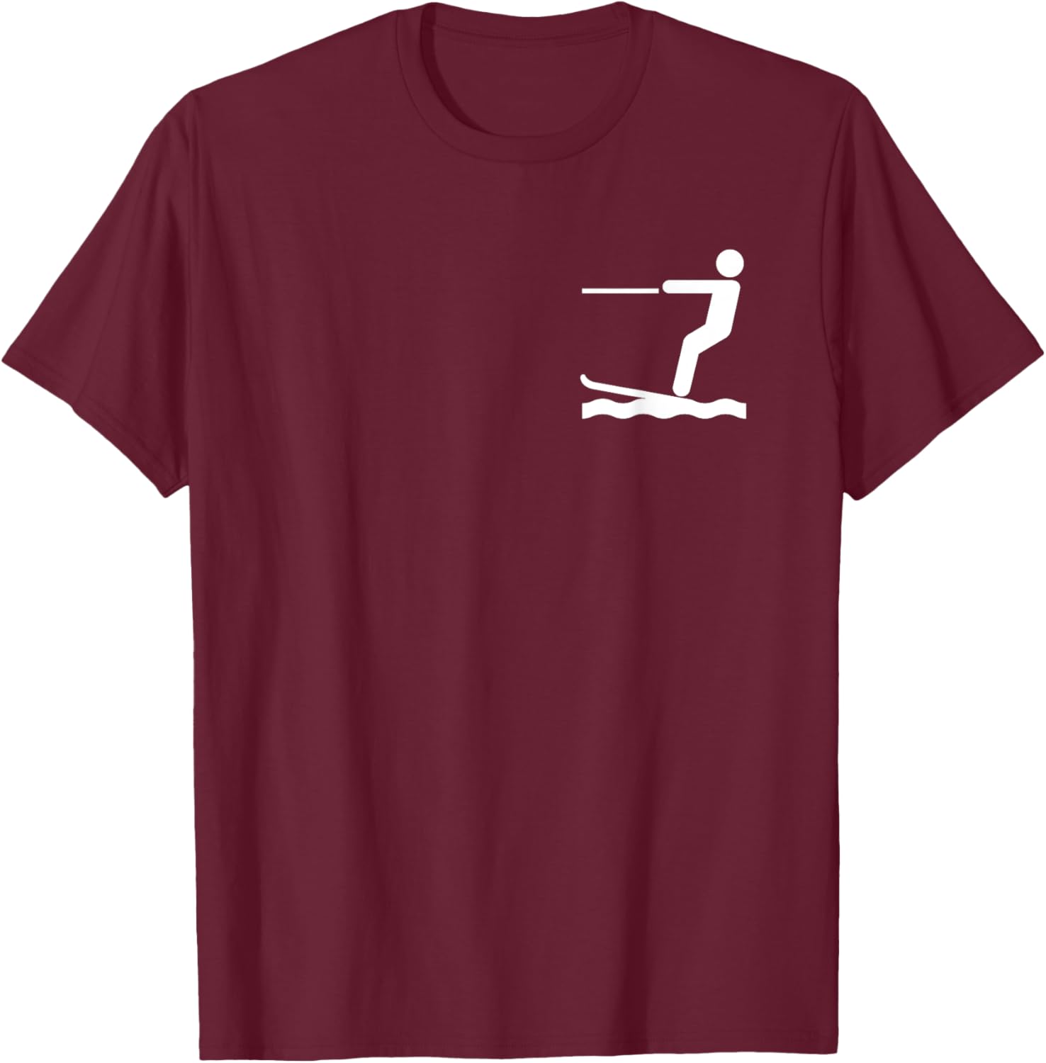 Water Ski Fun Logo T-Shirt for Enthusiasts - Perfect Waterski Apparel - 12