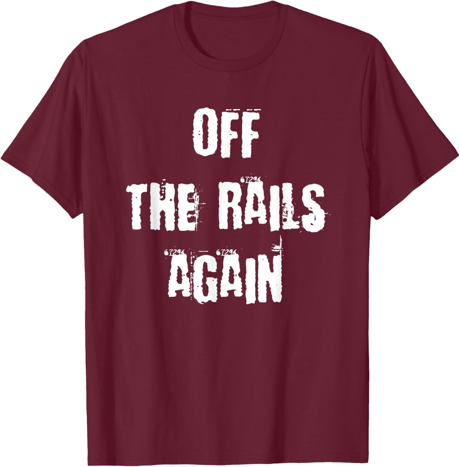 Off The Rails Again T-Shirt for Trendy Casual Style and Comfort - 13