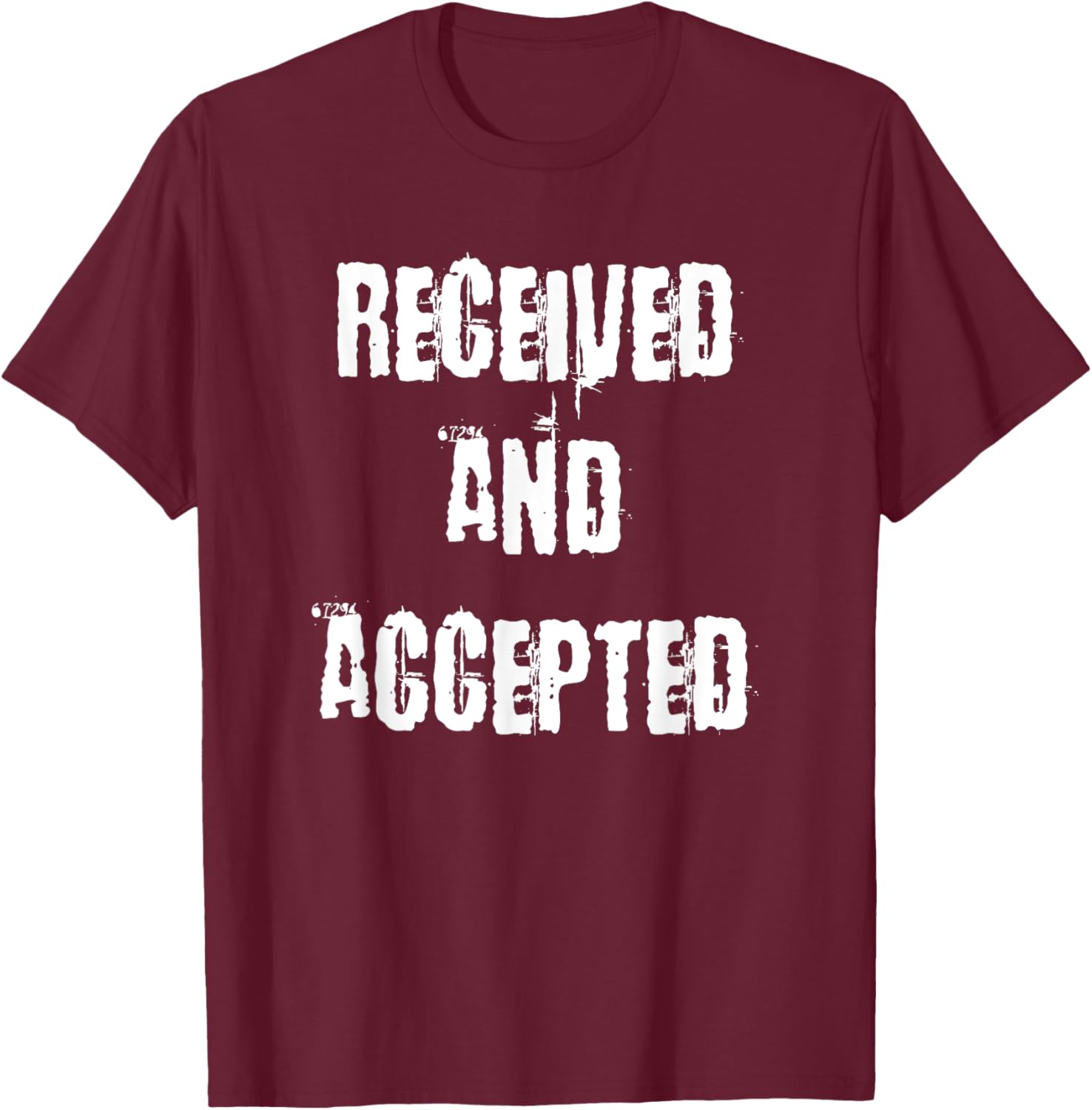 Unique Received and Accepted T-Shirt for Trendy Casual Style - 20