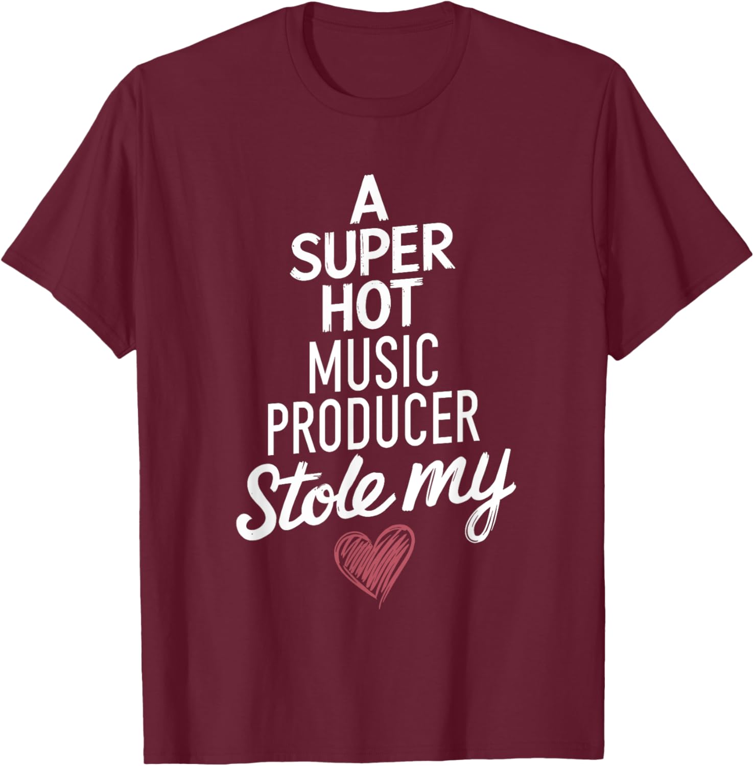 Super Hot Music Producer Stole My Heart Valentine's Day T-Shirt - 9