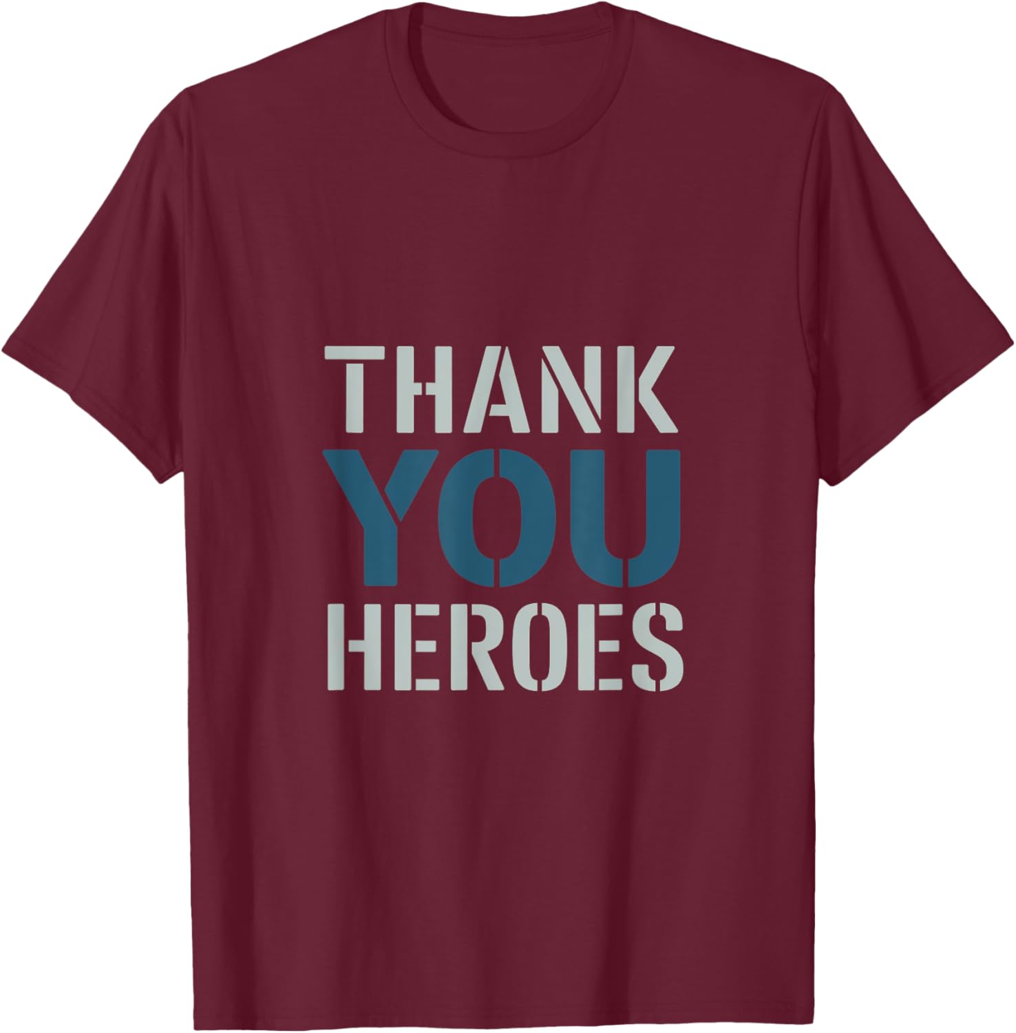 Thank You Heroes Tribute T-Shirt for Everyday Appreciation and Support - 5