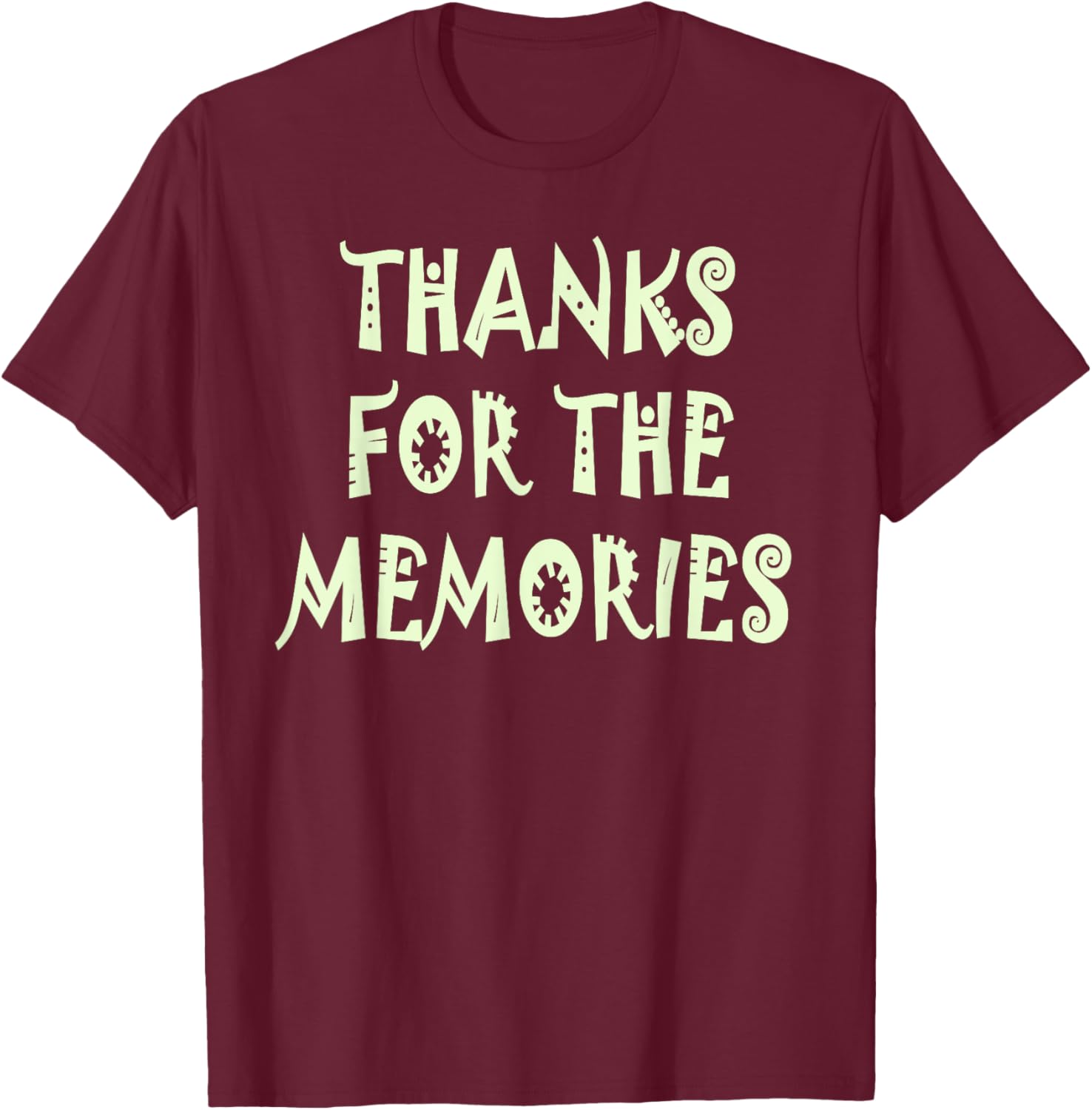 Thanks for the Memories T-Shirt Perfect for Nostalgic Moments - 3