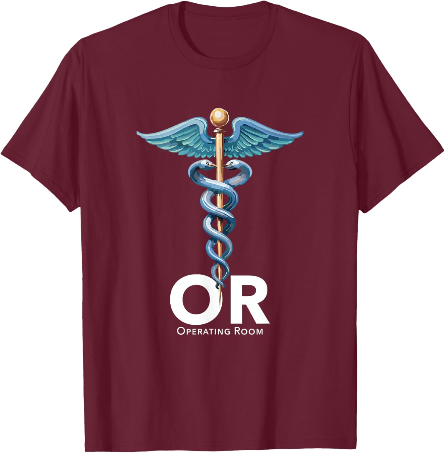 Operating Room Registered Nurse T-Shirt for Hospital Staff Uniform - 16