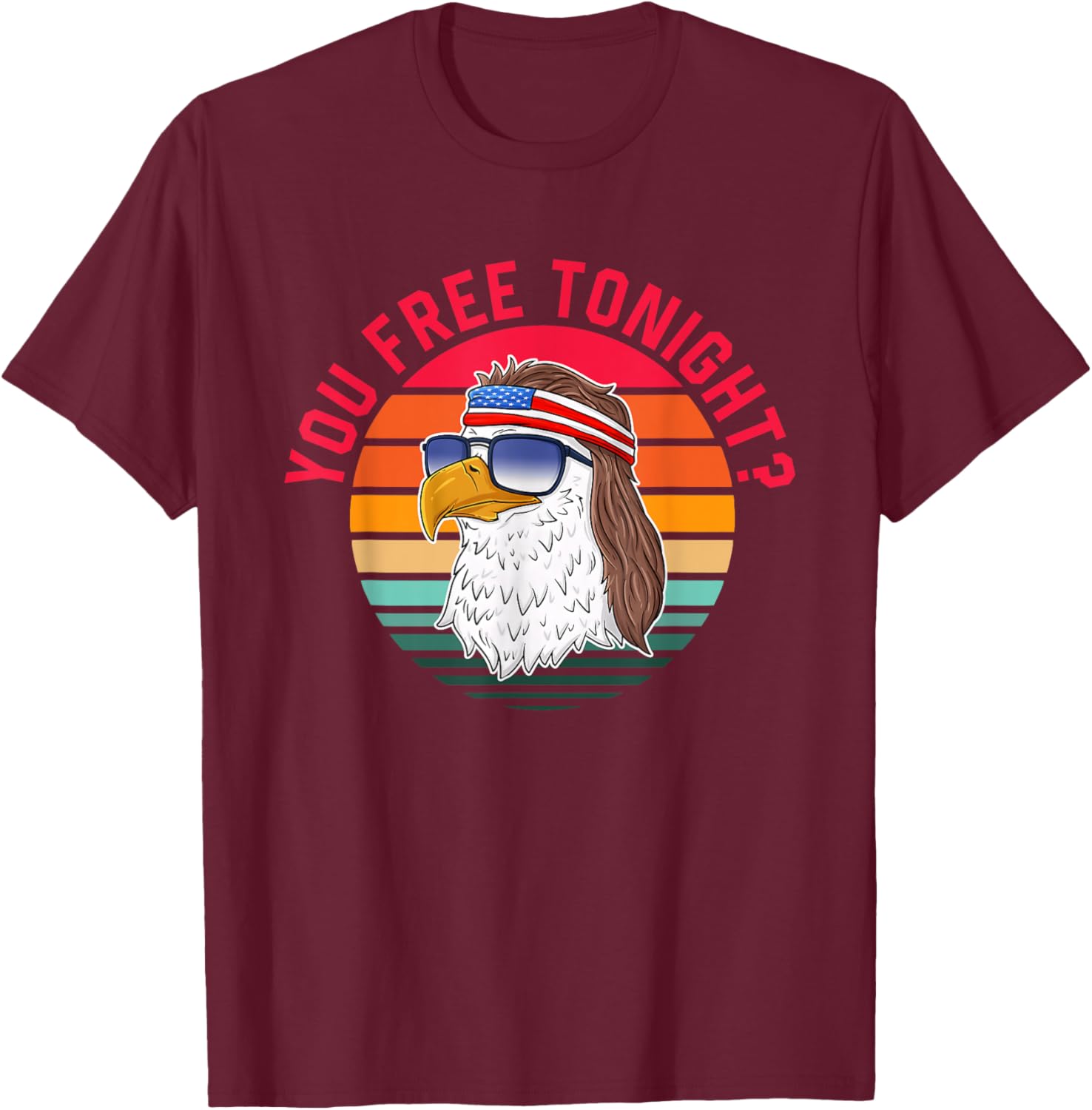 You Free Tonight T-Shirt Fun Casual Wear for Friends and Parties - 4
