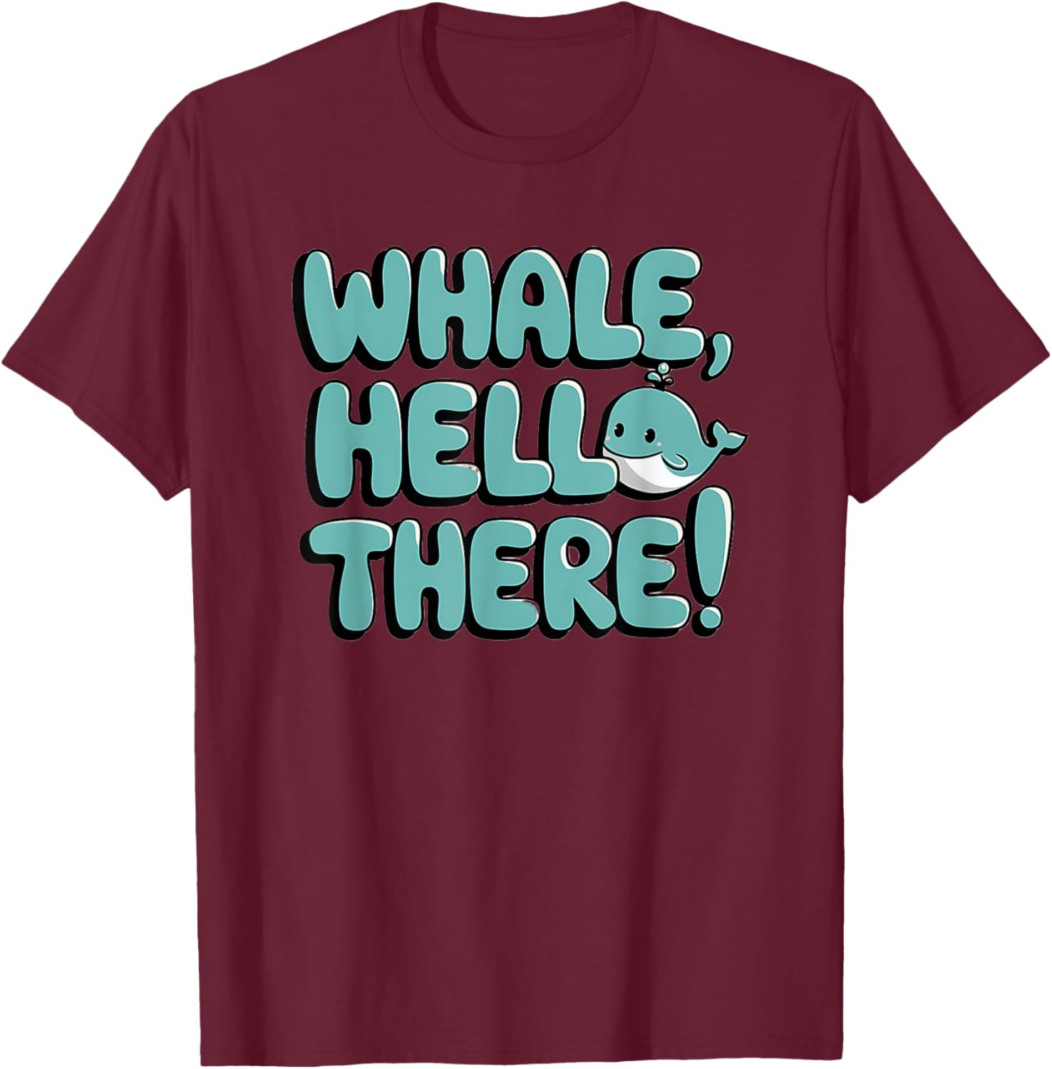 Whale Hello There Cute Ocean Pun T-Shirt for Animal Lovers - 20