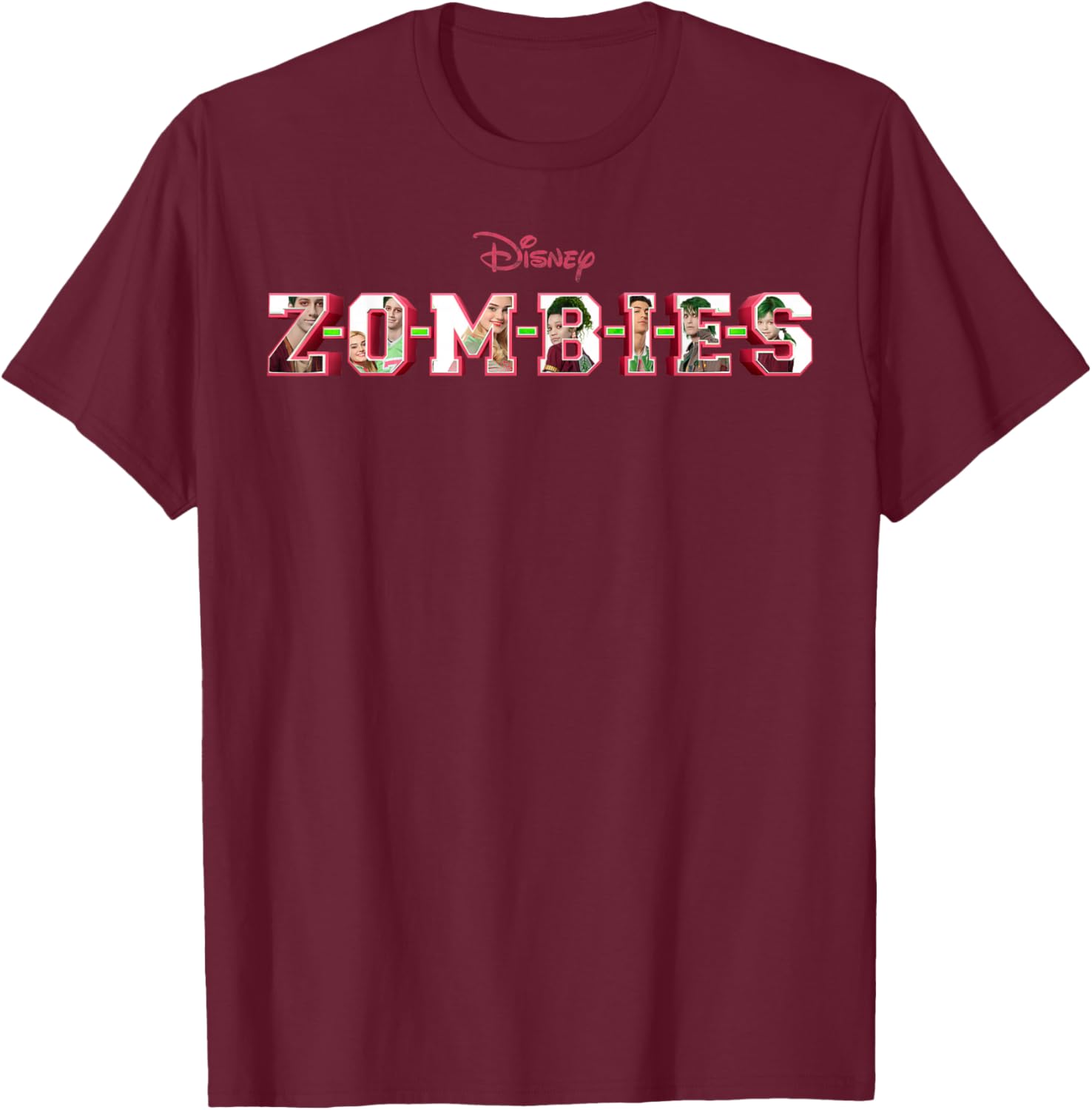 Zombies Movie Logo Character Fill T-Shirt for Fans and Collectors - 6