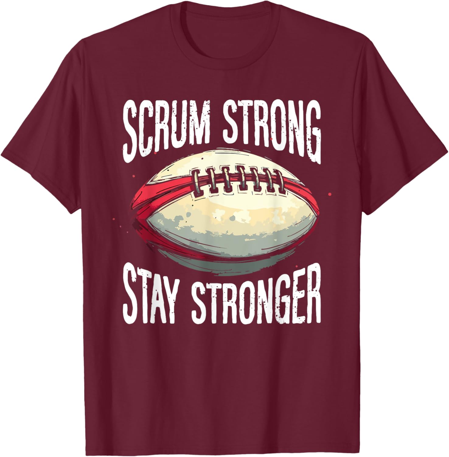 Stay Stronger Rugby T-Shirt for Players Stylish Athletic Wear - 7