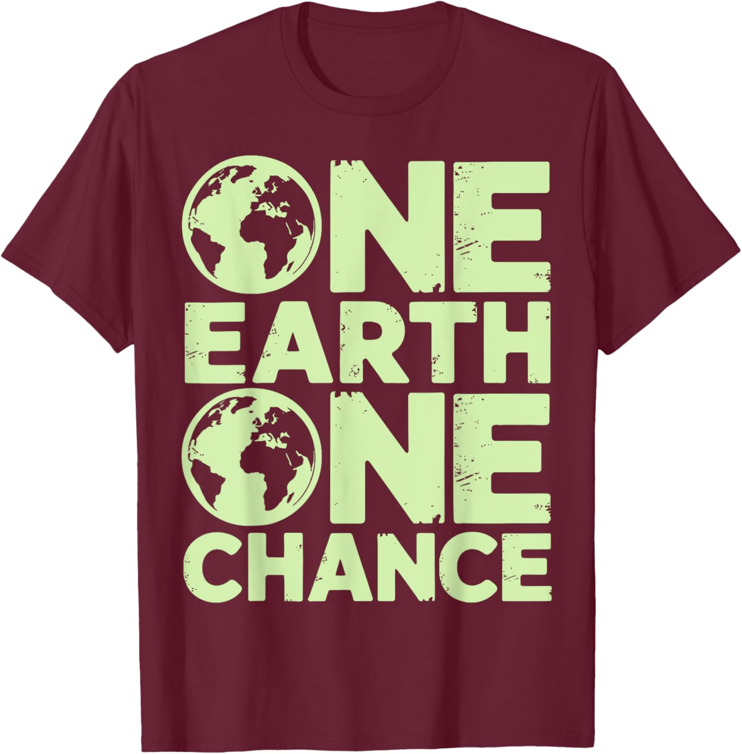 One Earth One Chance Save Earth Day T-Shirt for Eco-Friendly Fun - 11
