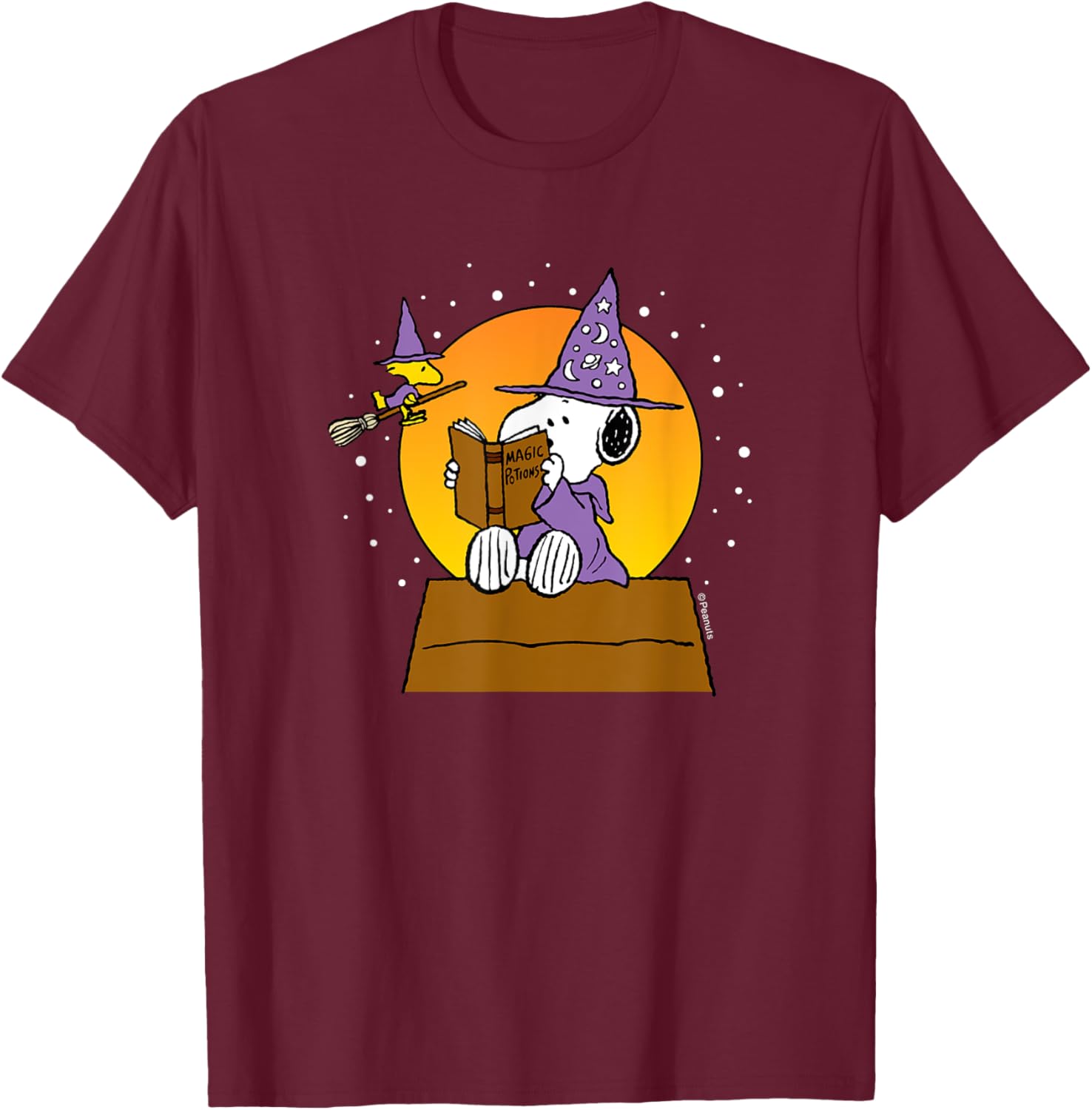 Wizard Snoopy Halloween T-Shirt for Peanuts Fans - Fun and Stylish Tee - 8