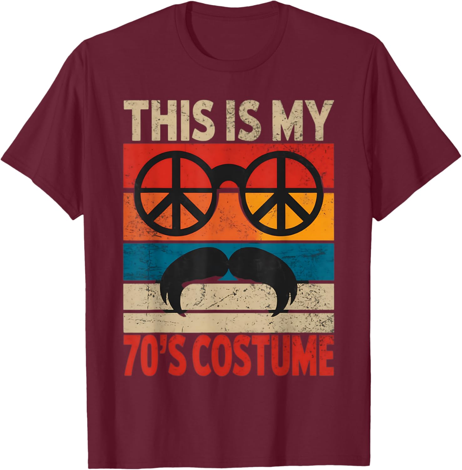 Retro 70s Disco T-Shirt for Men - This Is My 70s Costume Style - 5