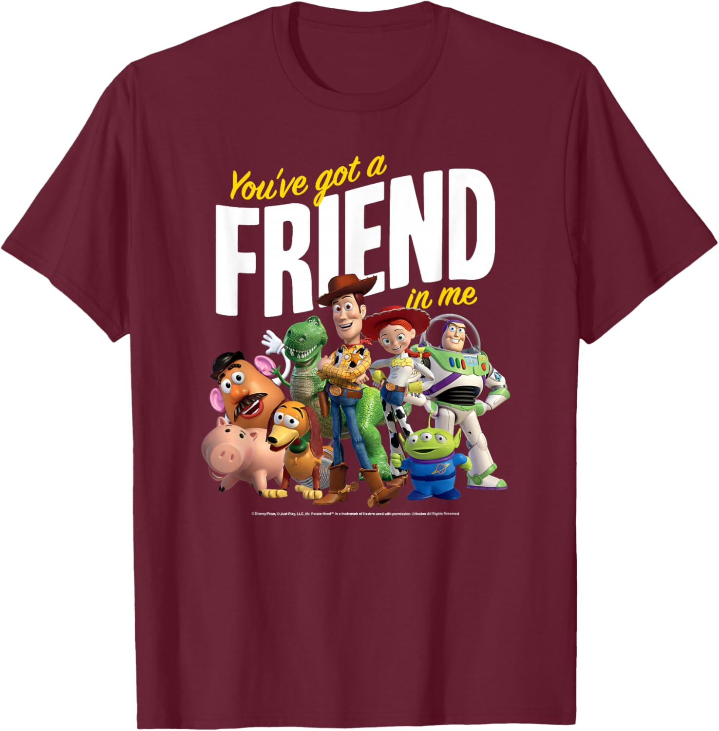 Toy Story You've Got a Friend In Me T-Shirt for Kids and Adults - 9