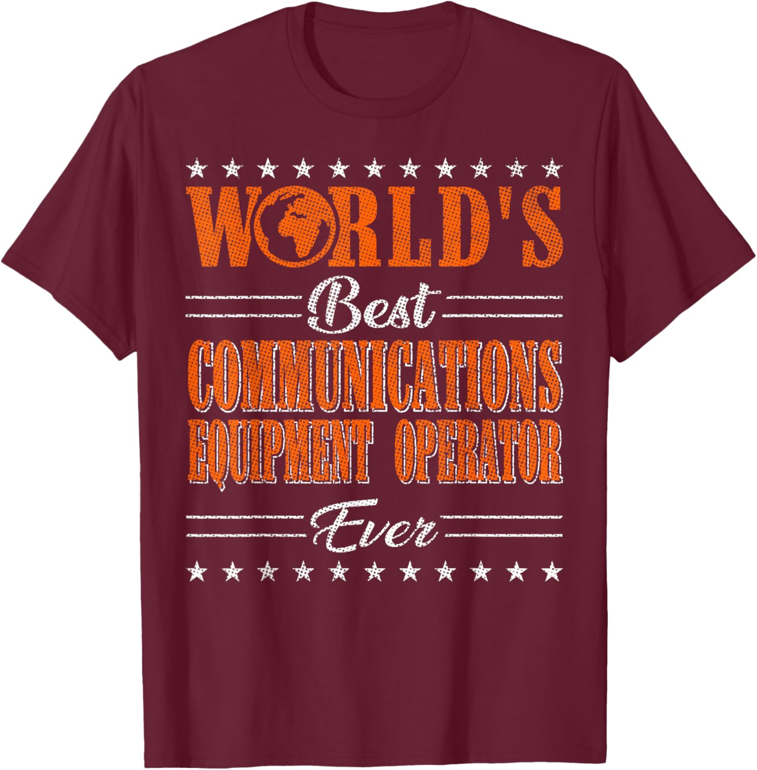 Retro Motif Communications Equipment Operator T-Shirt for Enthusiasts - 9